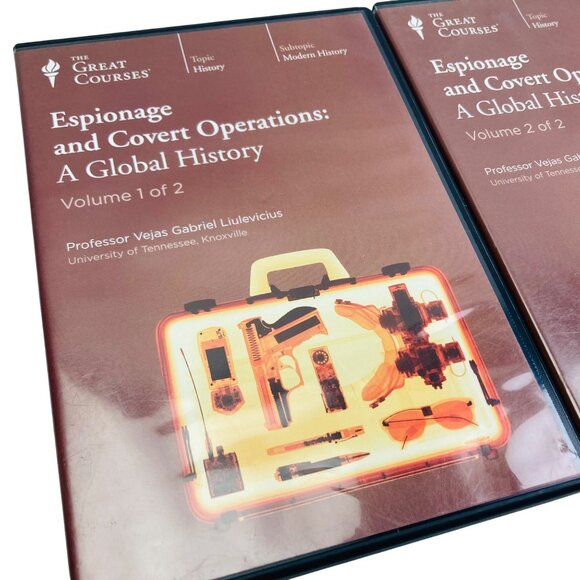 The Great Courses ESPIONAGE AND COVERT OPERATIONS 12 CD Audiobook - Picture 2 of 4